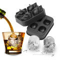 3D Skull Ice Mould Tresh Screen